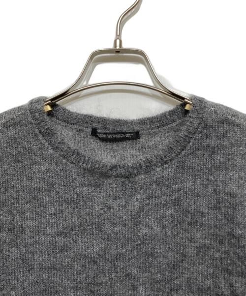 YOHJI YAMAMOTO（ヨウジヤマモト）YOHJI YAMAMOTO (ヨウジヤマモト) モヘア混ニット グレー サイズ:3の古着・服飾アイテム