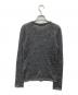 YOHJI YAMAMOTO (ヨウジヤマモト) モヘア混ニット グレー サイズ:3：15000円