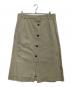 BOTTEGA VENETA (ボッテガベネタ) cotton high-waist midi skirt 564642 VCZF1 ベージュ サイズ:42 未使用品：16000円
