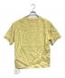 BOTTEGA VENETA (ボッテガベネタ) シルク クルーネックTシャツ イエロー サイズ:S 未使用品：15000円
