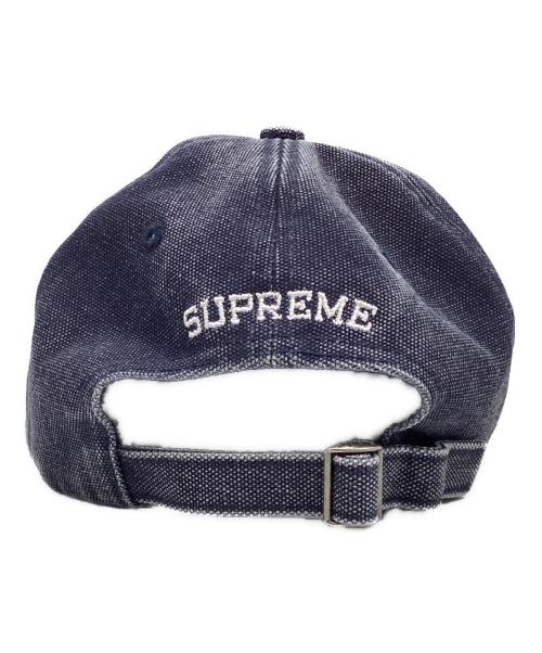SUPREME（シュプリーム）SUPREME (シュプリーム) ロゴデニムキャップ インディゴの古着・服飾アイテム