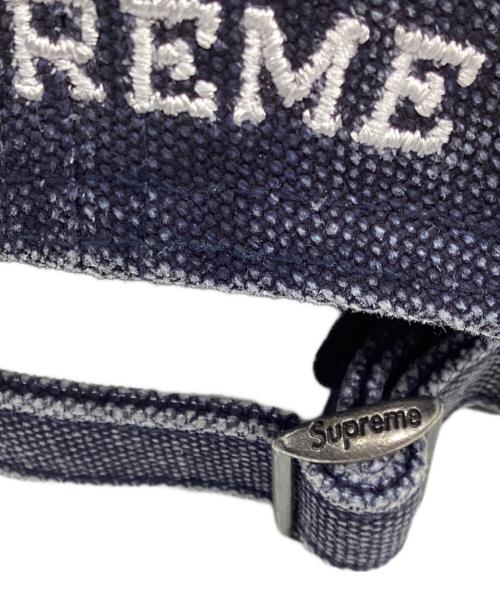SUPREME（シュプリーム）SUPREME (シュプリーム) ロゴデニムキャップ インディゴの古着・服飾アイテム