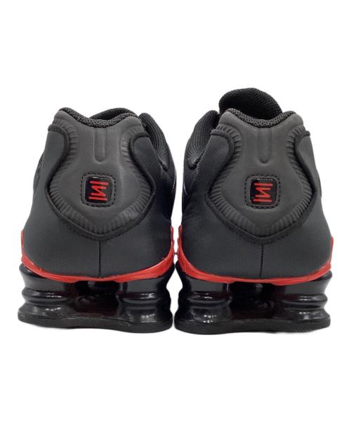 NIKE（ナイキ）NIKE (ナイキ) SHOX TL BLACK/METALLIC SILVER-UNIVERSITY RED(ショックス TL ブラック メタリック シルバー ユニバーシティ レッド) ブラック×レッド サイズ:29.5の古着・服飾アイテム