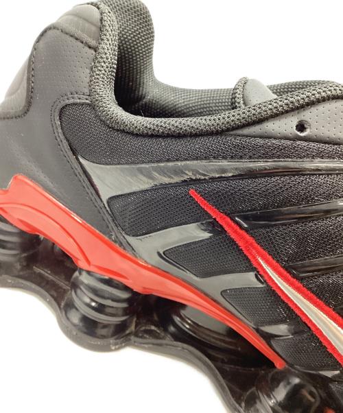 NIKE（ナイキ）NIKE (ナイキ) SHOX TL BLACK/METALLIC SILVER-UNIVERSITY RED(ショックス TL ブラック メタリック シルバー ユニバーシティ レッド) ブラック×レッド サイズ:29.5の古着・服飾アイテム