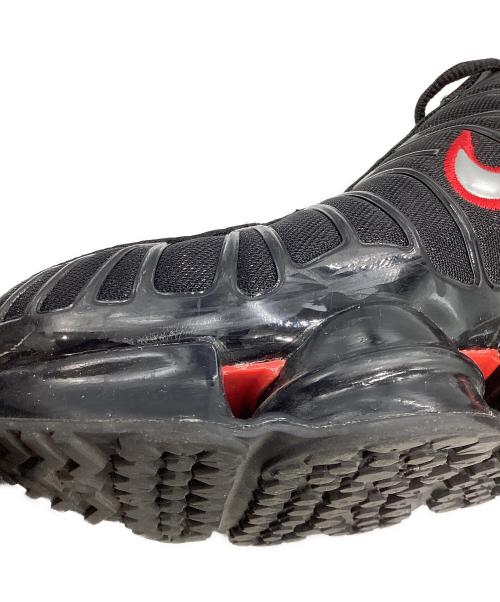 NIKE（ナイキ）NIKE (ナイキ) SHOX TL BLACK/METALLIC SILVER-UNIVERSITY RED(ショックス TL ブラック メタリック シルバー ユニバーシティ レッド) ブラック×レッド サイズ:29.5の古着・服飾アイテム