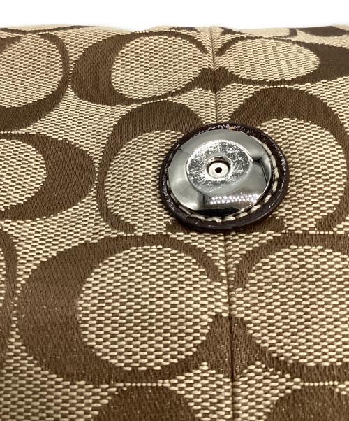 COACH（コーチ）COACH (コーチ) SOHO ワンショルダーバッグ ベージュ×ブラウンの古着・服飾アイテム