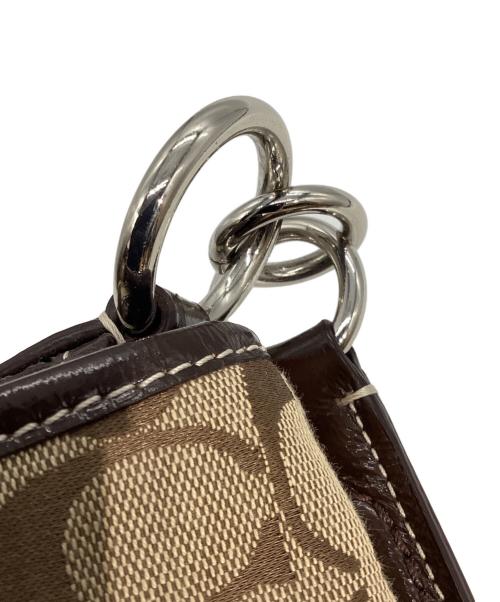 COACH（コーチ）COACH (コーチ) SOHO ワンショルダーバッグ ベージュ×ブラウンの古着・服飾アイテム