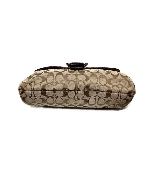 COACH（コーチ）COACH (コーチ) SOHO ワンショルダーバッグ ベージュ×ブラウンの古着・服飾アイテム