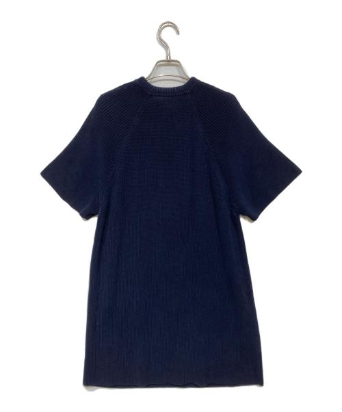 GUCCI（グッチ）GUCCI (グッチ) Chunky Rib Cotton Dress ネイビー サイズ:Sの古着・服飾アイテム