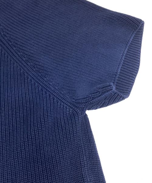 GUCCI（グッチ）GUCCI (グッチ) Chunky Rib Cotton Dress ネイビー サイズ:Sの古着・服飾アイテム