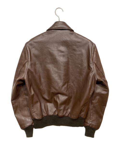 US AIR FORCE（ユーエスエアフォース）US AIR FORCE (ユーエスエアフォース) A-2フライトジャケット ブラウン サイズ:40の古着・服飾アイテム