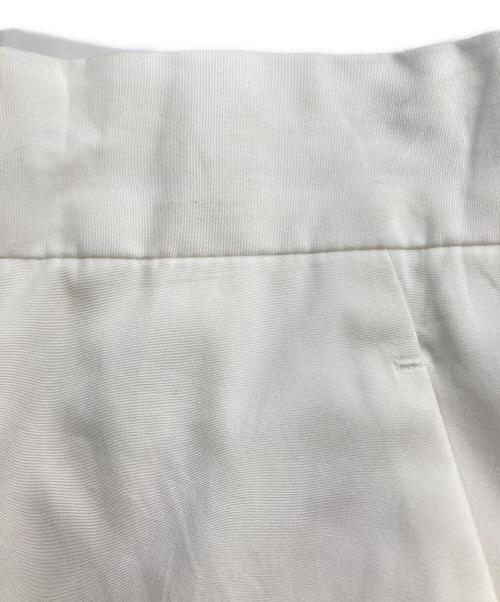 PRADA（プラダ）PRADA (プラダ) シルクサイドラインイージースラックス　UP0195 S221 ホワイト サイズ:48の古着・服飾アイテム