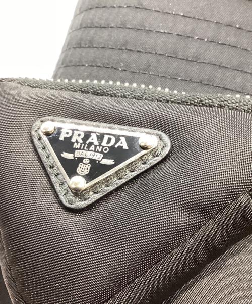 PRADA（プラダ）PRADA (プラダ) トライアングルロゴ Re-Nylon バケットハット ブラック サイズ:XLの古着・服飾アイテム