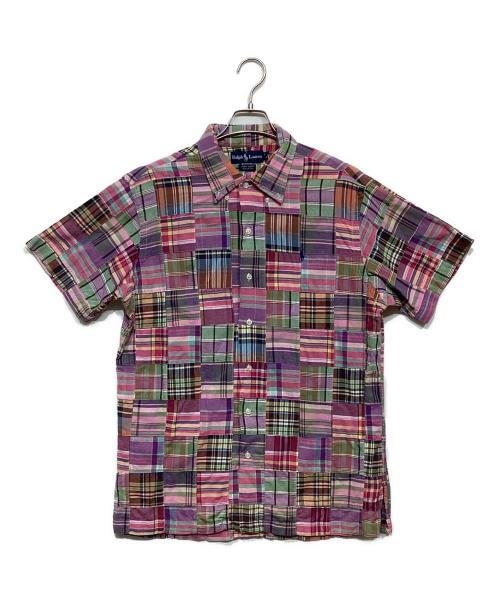RALPH LAUREN（ラルフローレン）RALPH LAUREN (ラルフローレン) パッチワークシャツ マルチカラー サイズ:Mの古着・服飾アイテム