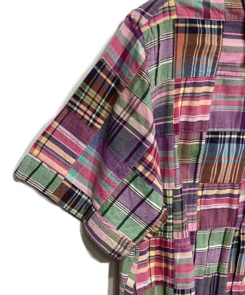 RALPH LAUREN（ラルフローレン）RALPH LAUREN (ラルフローレン) パッチワークシャツ マルチカラー サイズ:Mの古着・服飾アイテム