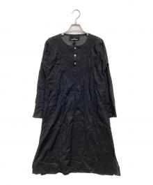 tricot COMME des GARCONS（トリココムデギャルソン）の古着「長袖ワンピース」｜ブラック