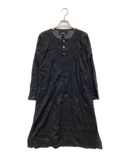 tricot COMME des GARCONS（トリココムデギャルソン）tricot COMME des GARCONS (トリココムデギャルソン) 長袖ワンピース ブラック サイズ:Mの古着・服飾アイテム