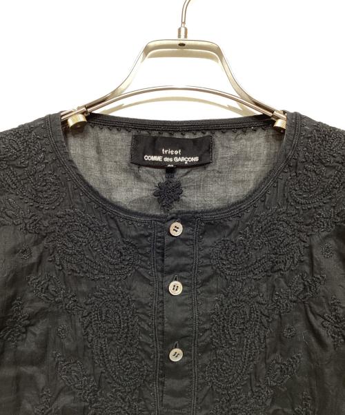 tricot COMME des GARCONS（トリココムデギャルソン）tricot COMME des GARCONS (トリココムデギャルソン) 長袖ワンピース ブラック サイズ:Mの古着・服飾アイテム