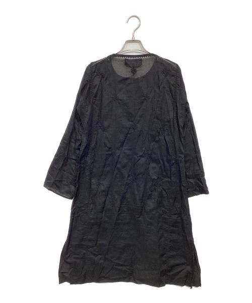 tricot COMME des GARCONS（トリココムデギャルソン）tricot COMME des GARCONS (トリココムデギャルソン) 長袖ワンピース ブラック サイズ:Mの古着・服飾アイテム