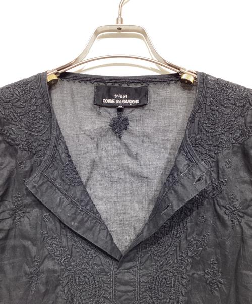 tricot COMME des GARCONS（トリココムデギャルソン）tricot COMME des GARCONS (トリココムデギャルソン) 長袖ワンピース ブラック サイズ:Mの古着・服飾アイテム