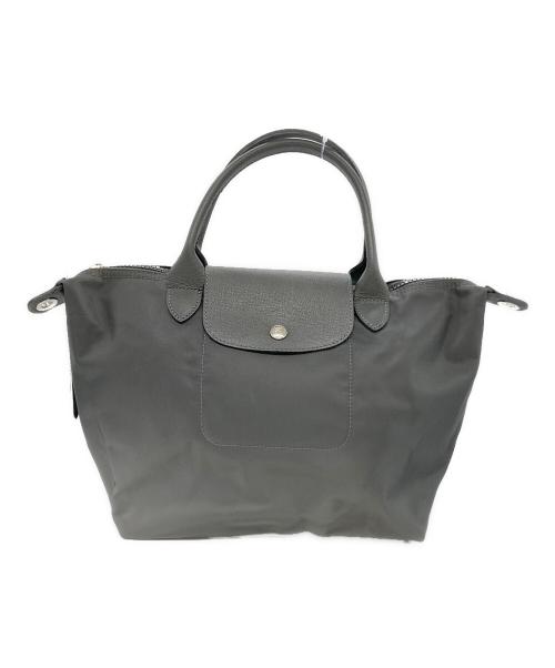 LONGCHAMP（ロンシャン）LONGCHAMP (ロンシャン) プリアージュ・ネオS グレーの古着・服飾アイテム