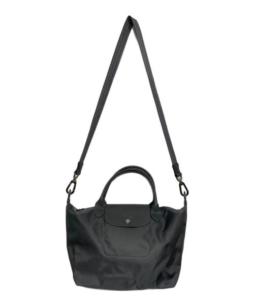 LONGCHAMP（ロンシャン）LONGCHAMP (ロンシャン) プリアージュ・ネオS グレーの古着・服飾アイテム