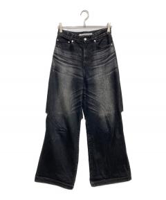 中古・古着通販】BLACK by moussy (ブラックバイマウジー) selvedge