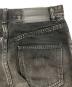 中古・古着 JOHN LAWRENCE SULLIVAN (ジョン ローレンス サリバン) WASHED DENIM CUT OUT WIDE PANTS ブラック サイズ:S：16000円