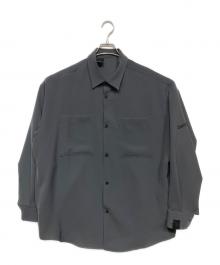N.HOOLYWOOD×STUDIOUS（エヌ ハリウッド×ステュディオス）の古着「別注 ルーズシャツ」｜グレー