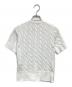 POLO RALPH LAUREN (ポロ・ラルフローレン) ケーブルニット 半袖カーディガン ホワイト サイズ:XS：12000円