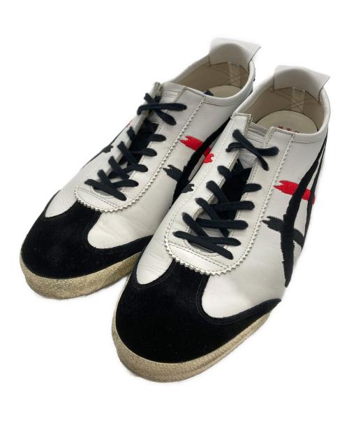 Onitsuka Tiger（オニツカタイガー）Onitsuka Tiger (オニツカタイガー) NIPPON MADE MEXICO 66 DELUXE（ニッポン メイド メキシコ デラックス） ブラック×ホワイト サイズ:28の古着・服飾アイテム
