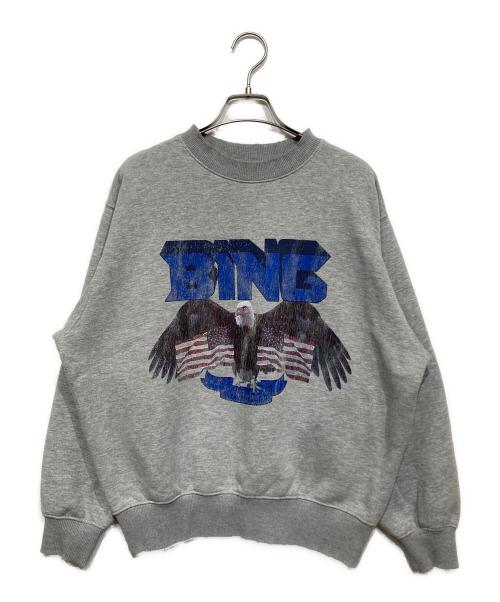 ANINE BING（アニン ビン）ANINE BING (アニン ビン) ヴィンテージ加工スウェット グレー サイズ:Sの古着・服飾アイテム