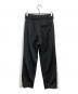 Vivienne Westwood man (ヴィヴィアン ウェストウッド マン) トラックパンツ ブラック×ホワイト サイズ:44：15000円