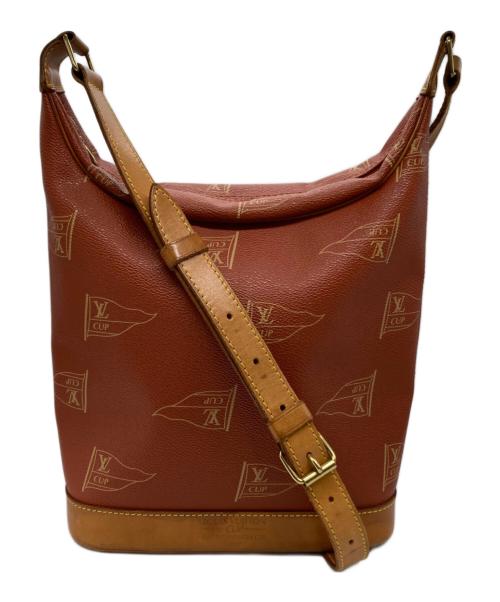 LOUIS VUITTON（ルイ ヴィトン）LOUIS VUITTON (ルイ ヴィトン) ルトゥーケ ショルダーバッグ ブラウン×ベージュの古着・服飾アイテム