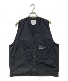 WTAPS（ダブルタップス）の古着「LRRP / VEST / COPO. WEATHER」｜ブラック