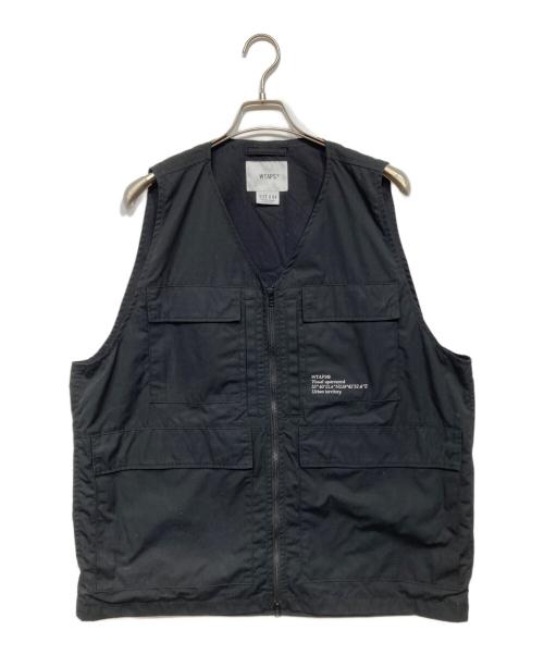 WTAPS（ダブルタップス）WTAPS (ダブルタップス) LRRP / VEST / COPO. WEATHER ブラック サイズ:X04の古着・服飾アイテム