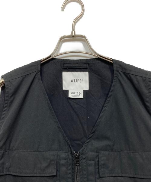 WTAPS（ダブルタップス）WTAPS (ダブルタップス) LRRP / VEST / COPO. WEATHER ブラック サイズ:X04の古着・服飾アイテム