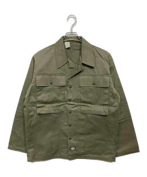 N.HOOLYWOOD（エヌ ハリウッド）N.HOOLYWOOD (エヌ ハリウッド) Dickies (ディッキーズ) シャツジャケット オリーブ サイズ:38の古着・服飾アイテム