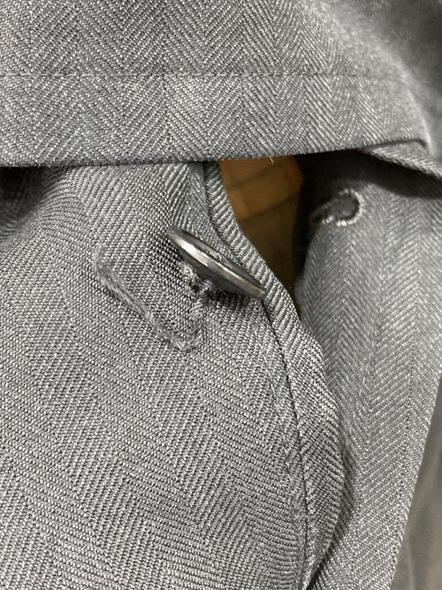Burberry's（バーバリーズ）Burberry's (バーバリーズ) ヘリンボーン タイロッケンコート ブラック サイズ:MAの古着・服飾アイテム