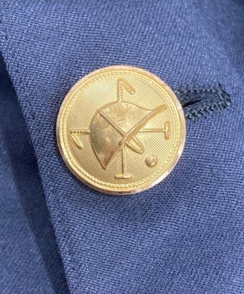 POLO RALPH LAUREN（ポロ・ラルフローレン）POLO RALPH LAUREN (ポロ・ラルフローレン) 金釦 ブレザー ネイビー サイズ:40Sの古着・服飾アイテム