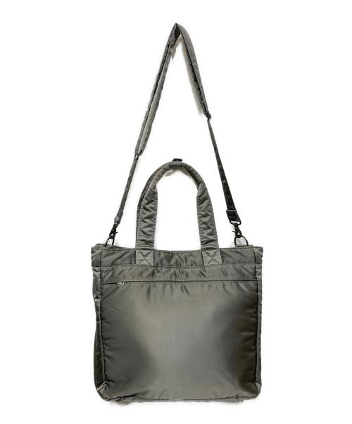 PORTER（ポーター）PORTER (ポーター) TANKER  2WAY TOTE BAG オリーブの古着・服飾アイテム