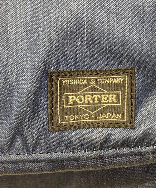 PORTER（ポーター）PORTER (ポーター) デニムトートバッグ インディゴの古着・服飾アイテム