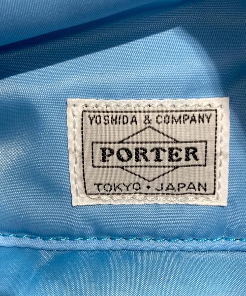 PORTER（ポーター）PORTER (ポーター) CREAM TOTE BAG（クリーム トート バッグ） ネイビー×ブルーの古着・服飾アイテム