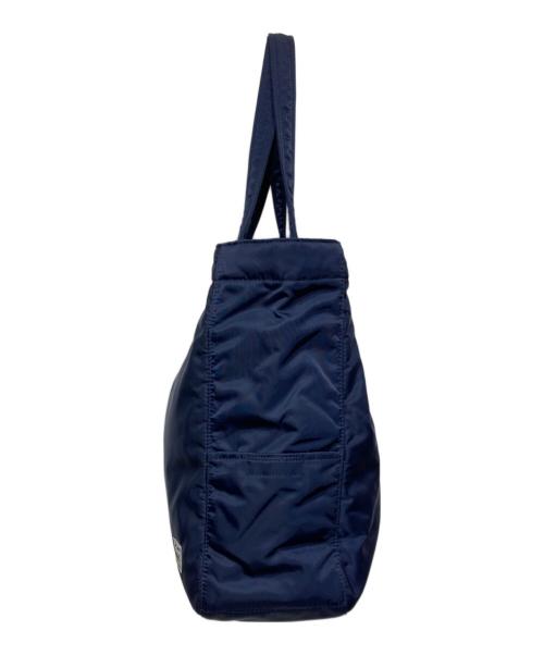 PORTER（ポーター）PORTER (ポーター) CREAM TOTE BAG（クリーム トート バッグ） ネイビー×ブルーの古着・服飾アイテム