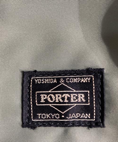PORTER（ポーター）PORTER (ポーター) CREAM  TOTE BAG（クリーム トート バック） オリーブの古着・服飾アイテム