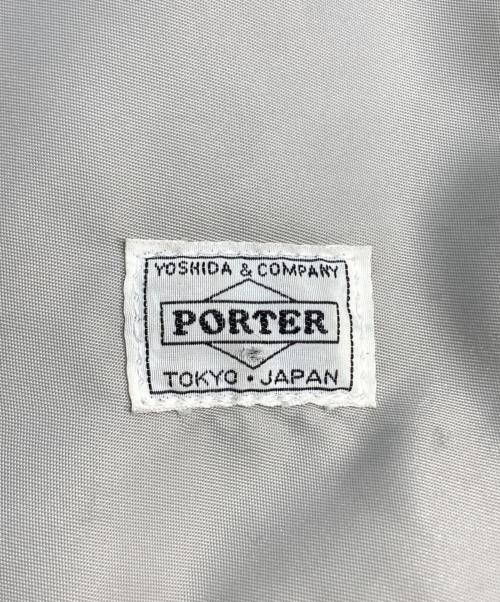 PORTER（ポーター）PORTER (ポーター) CREAM TOTE BAG（クリーム トート バック） グレーの古着・服飾アイテム