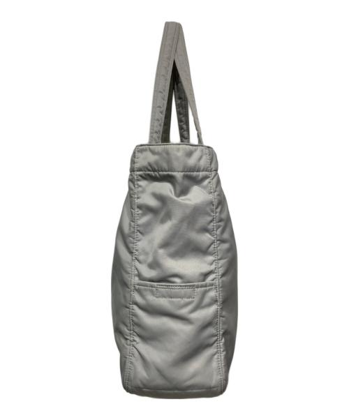 PORTER（ポーター）PORTER (ポーター) CREAM TOTE BAG（クリーム トート バック） グレーの古着・服飾アイテム