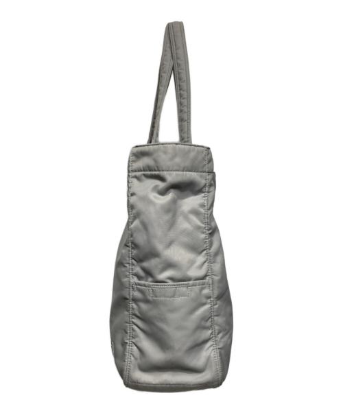 PORTER（ポーター）PORTER (ポーター) CREAM TOTE BAG（クリーム トート バック） グレーの古着・服飾アイテム