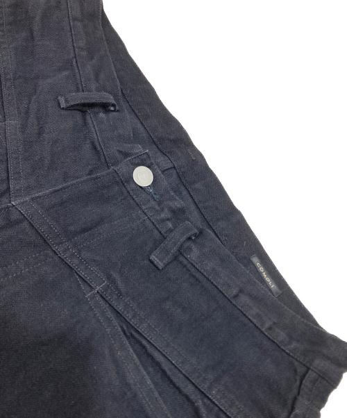 COMOLI（コモリ）COMOLI (コモリ) ブラックデニム テーパードパンツ ブラック サイズ:2の古着・服飾アイテム