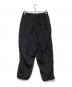 ATON (エイトン) HAND DYED NYLON OVER PANTS ブラック サイズ:04：12000円